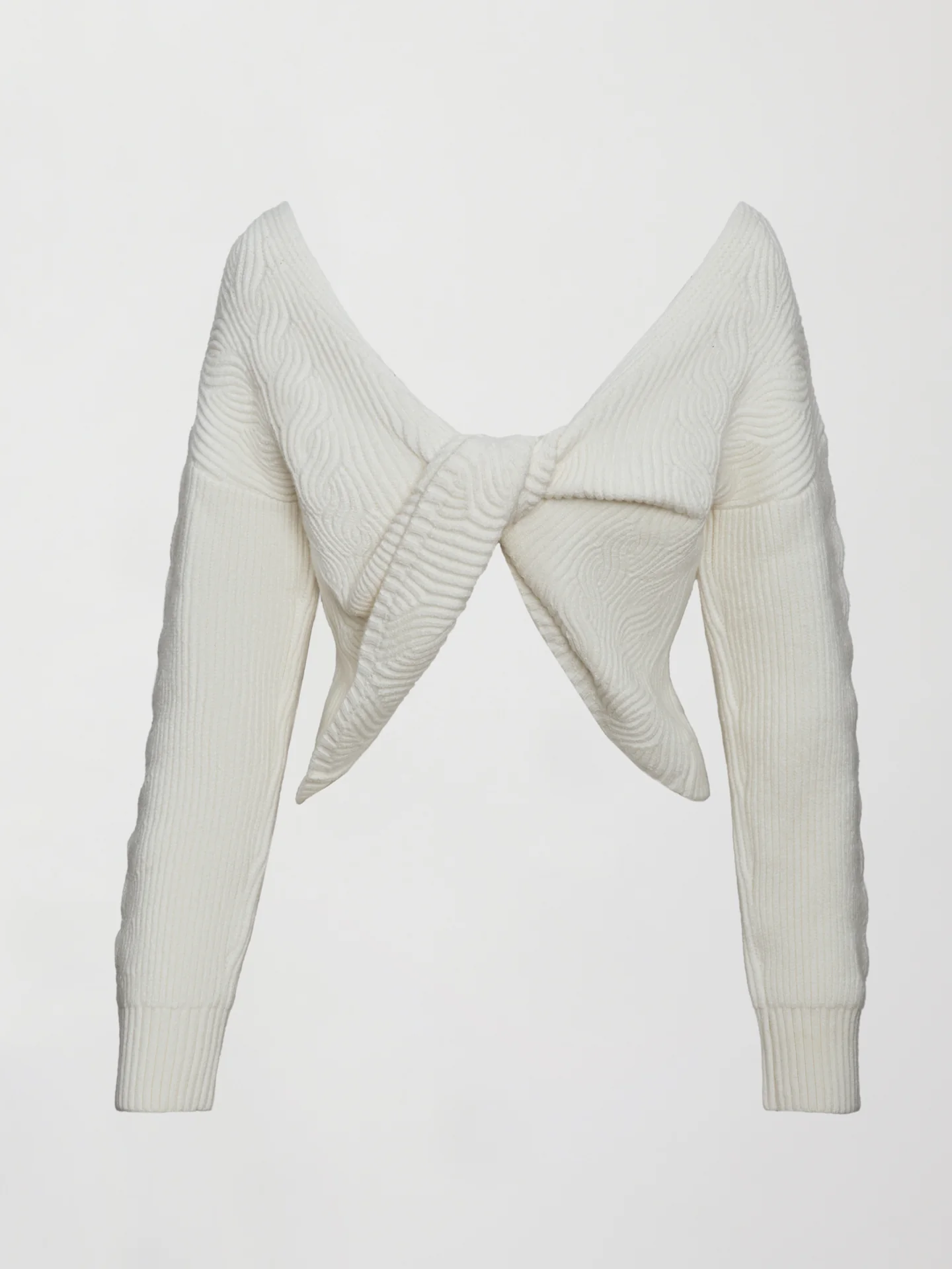 Twist Pullover - Ivory - Image 6
