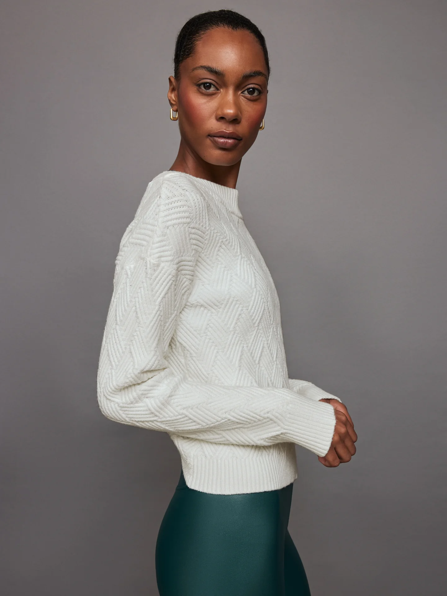 Twist Pullover - Winter White - Image 4