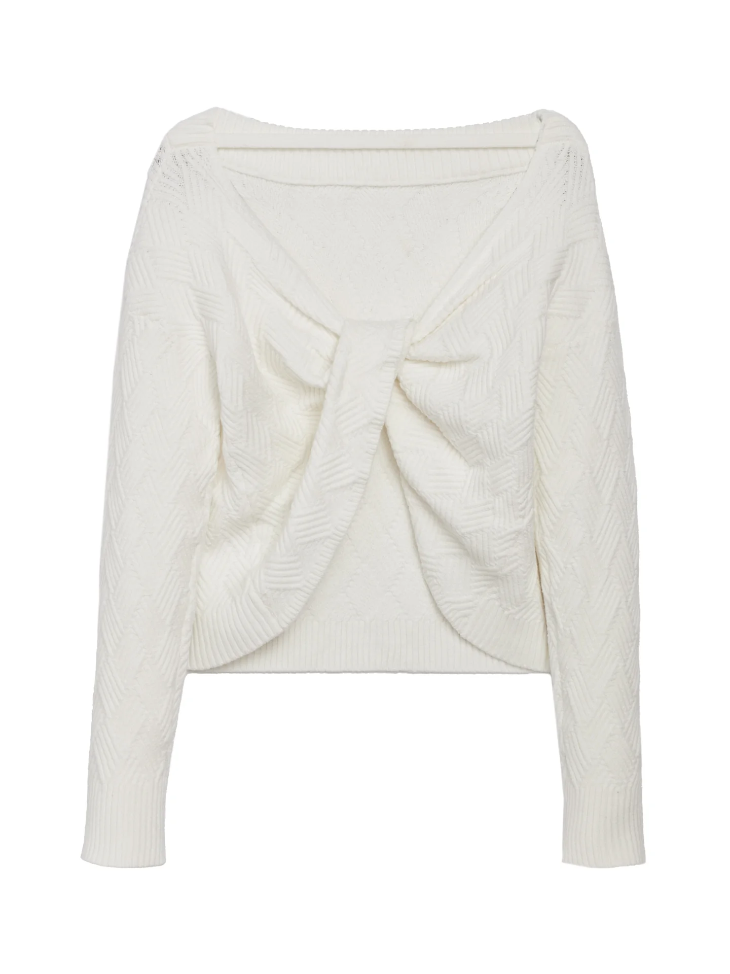 Twist Pullover - Winter White - Image 7