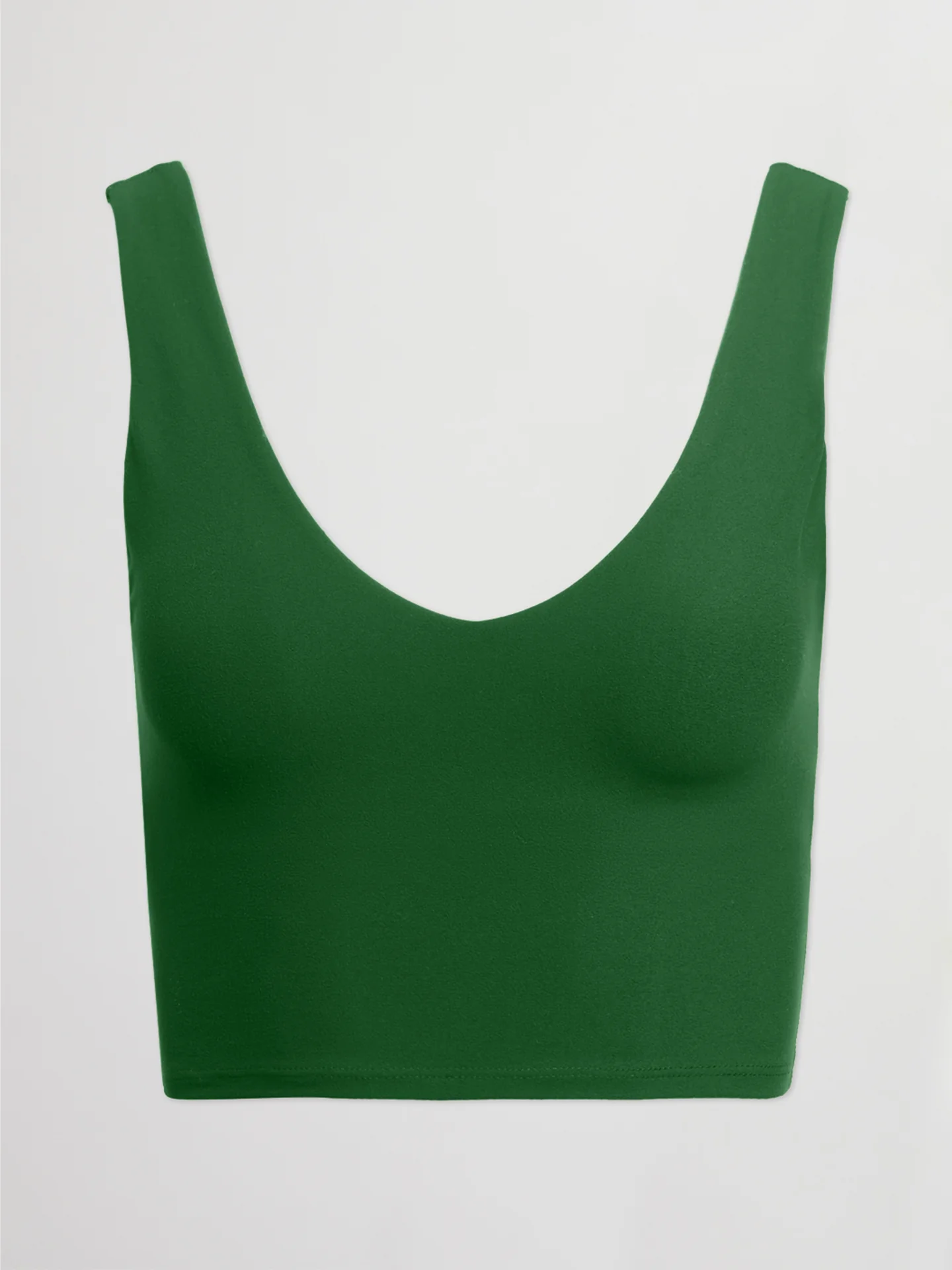 V-Neck Longline Bra in Melt - Formal Garden - Image 6
