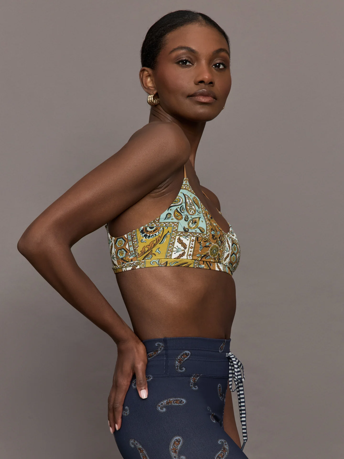 Vadella Ballet Bra - Paisley - Image 3