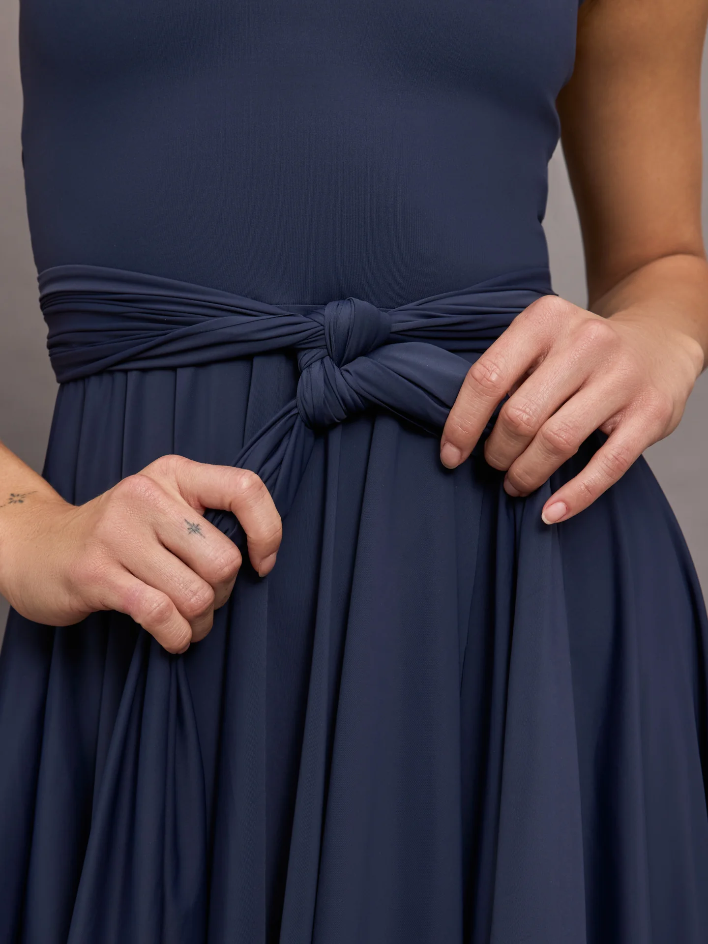 Venus Dress - Navy - Image 5