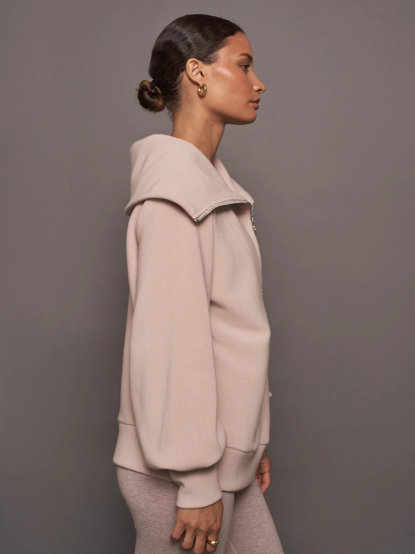 Vine Half Zip - Mushroom - Image 2