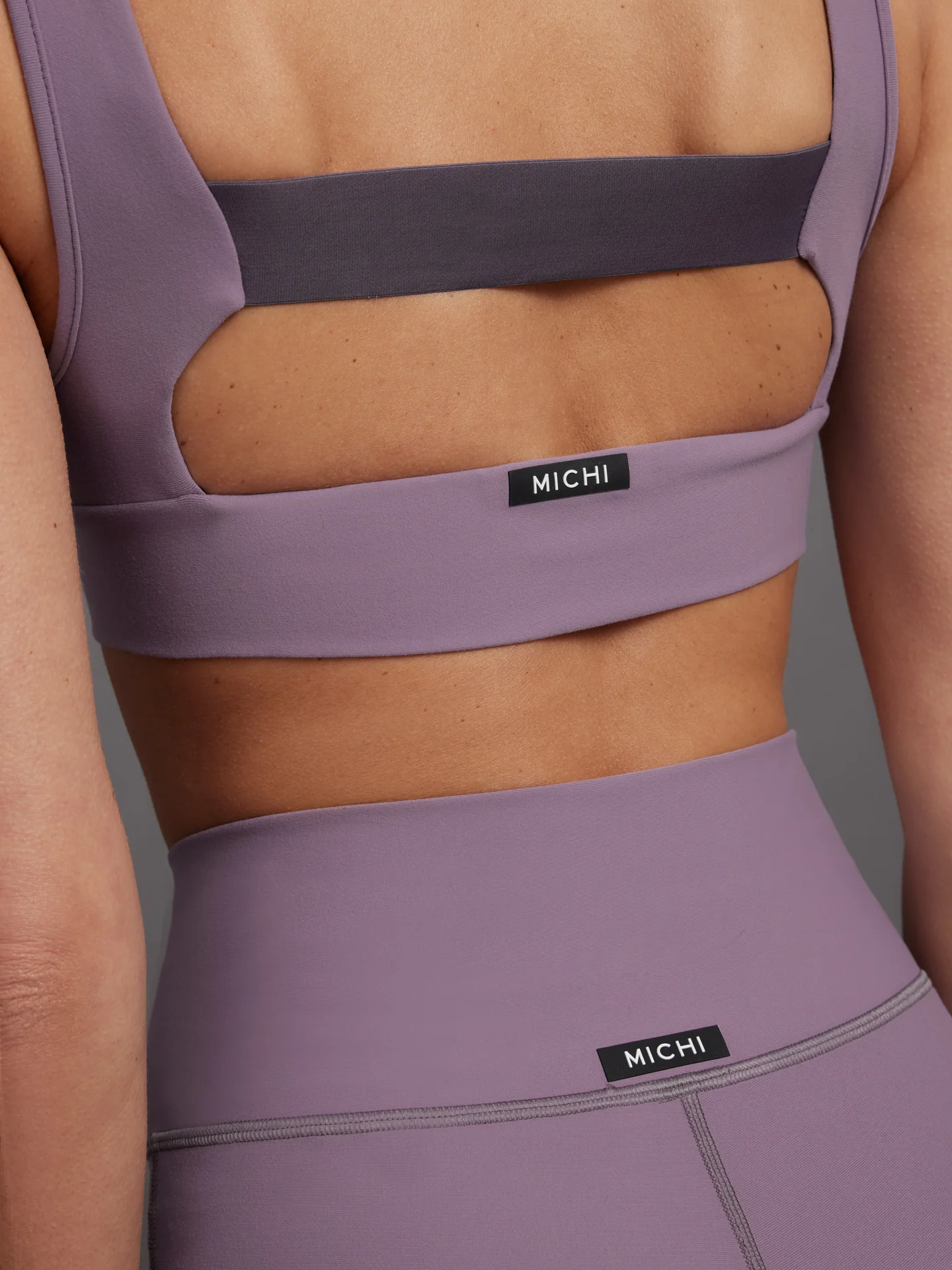 Volta Longline Bra - Lavender - Image 4