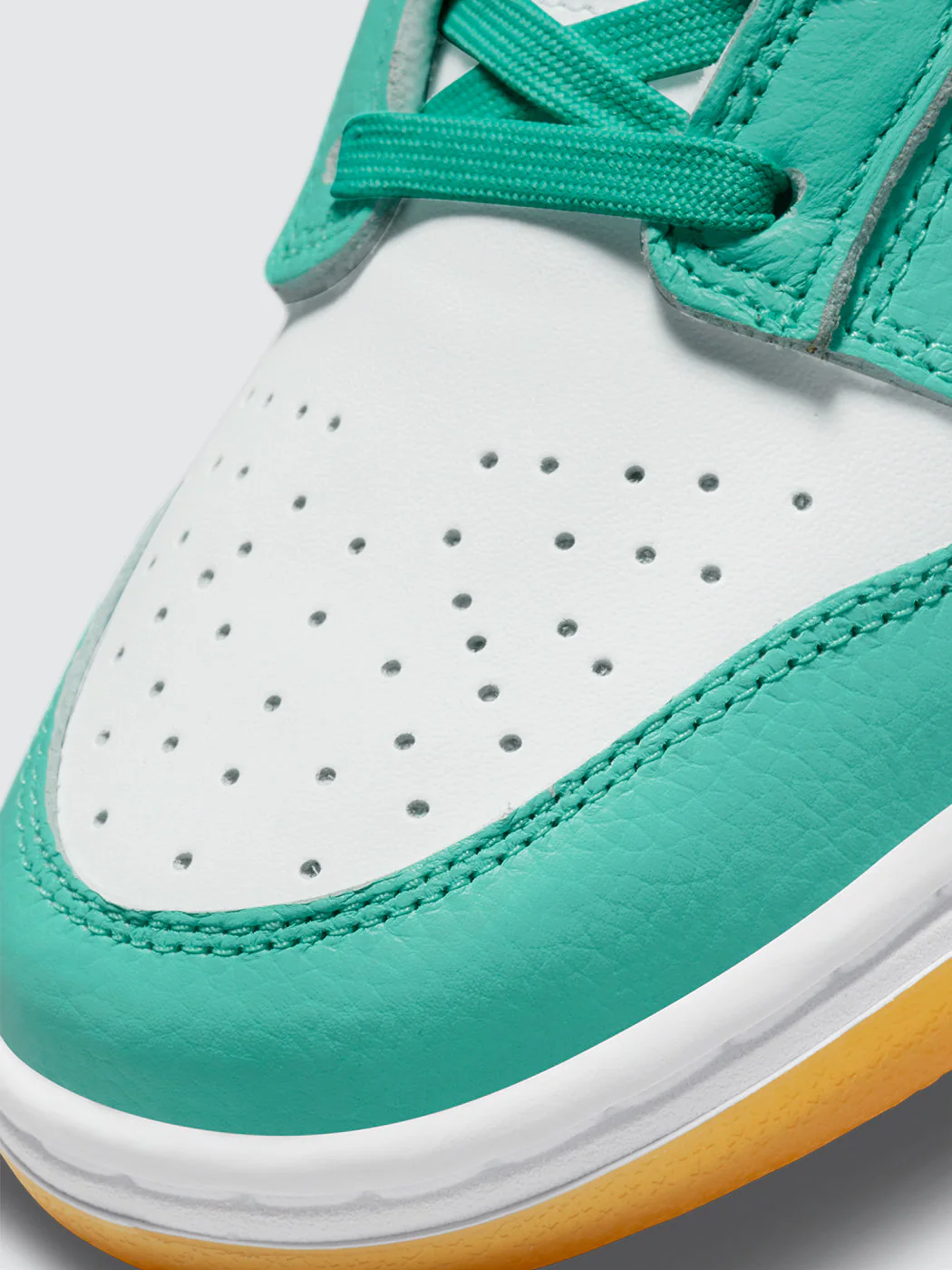 W NIKE DUNK LOW - White/Washed Teal-Kumquat - Image 7