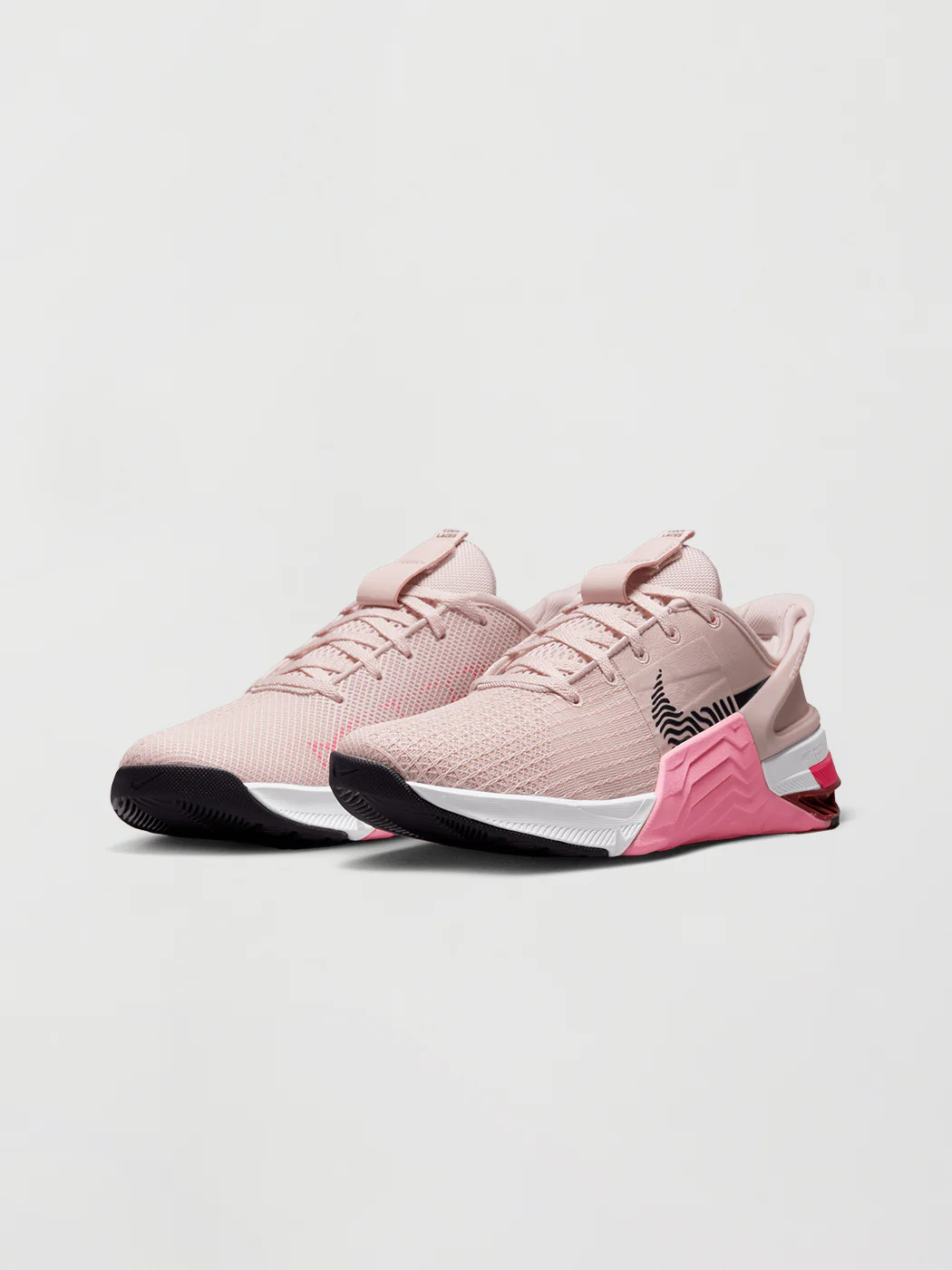 W NIKE METCON 8 FLYEASE - BARELY ROSE/CAVE PURPLE-PINK RISE - Image 4