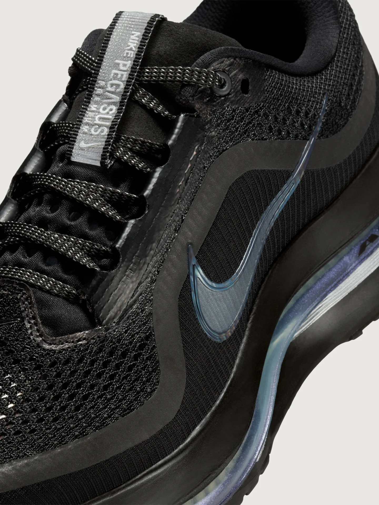 W NIKE PEGASUS PREMIUM - Black/Black-Metallic Silver - Image 5