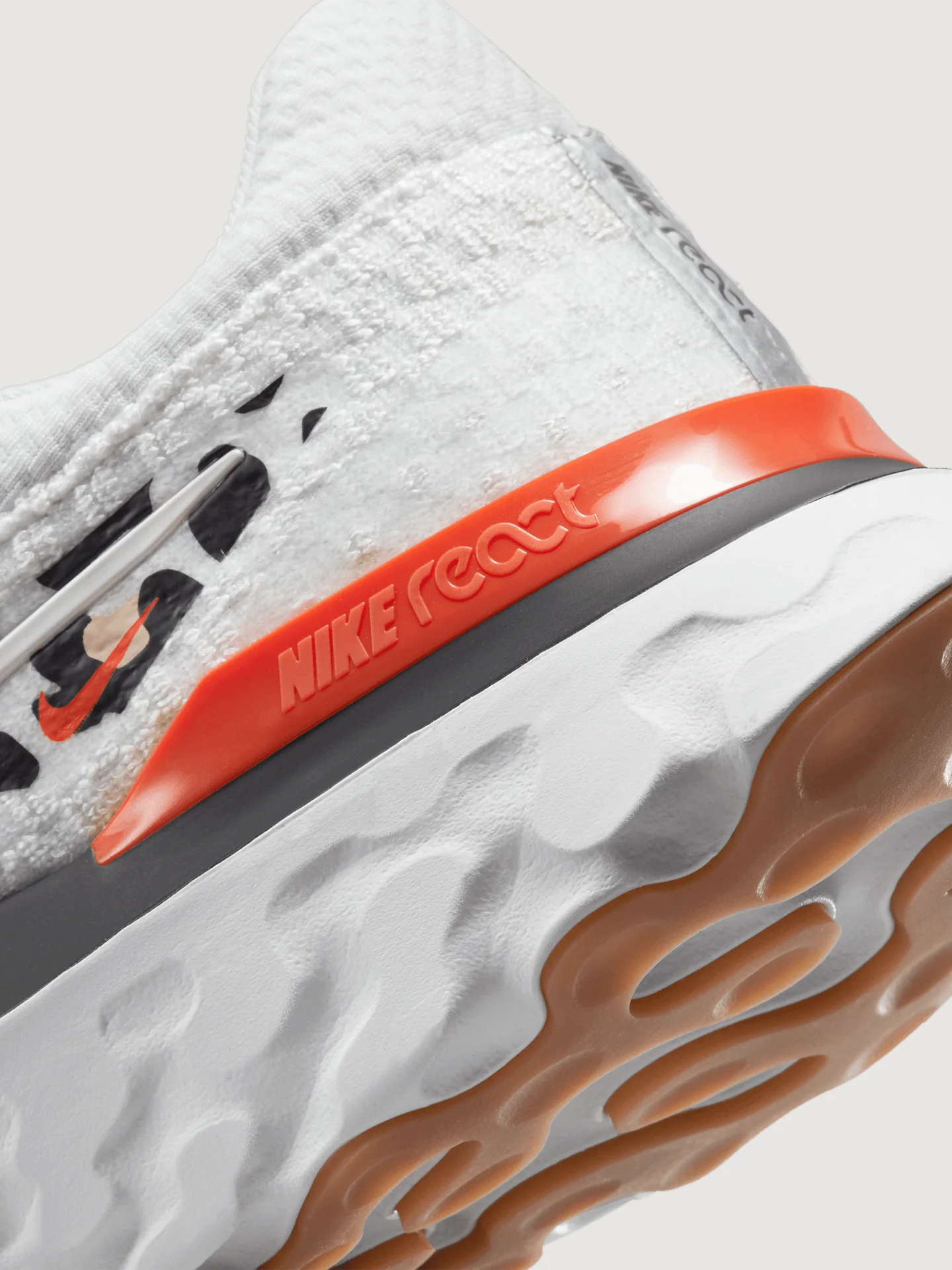 W NIKE REACT INFINITY RUN FK 3 - Platinum Tint/Mtlc Summit Wht - Image 3