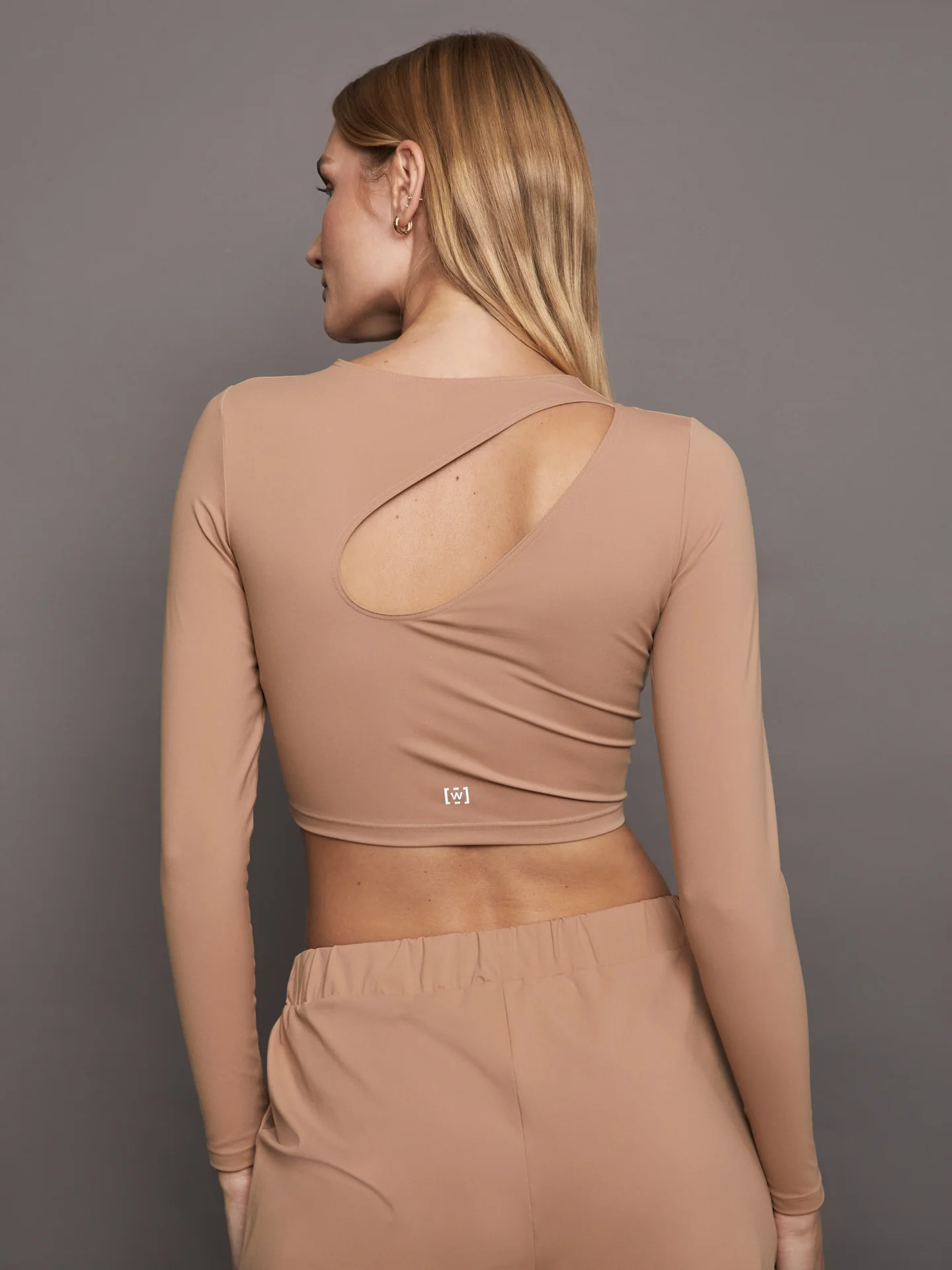 WARM UP TOP LONG SLEEVES - ALMOND - Image 3