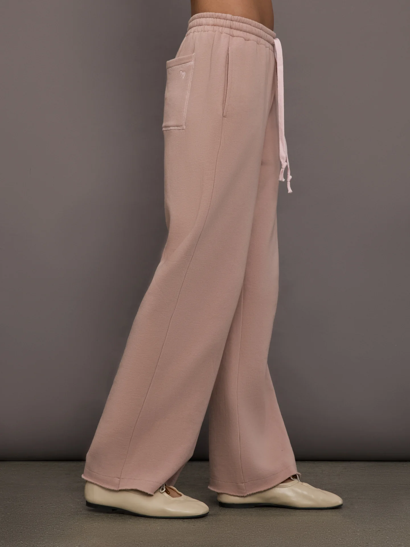 Weekend Barb Sweatpant - Mauve - Image 3