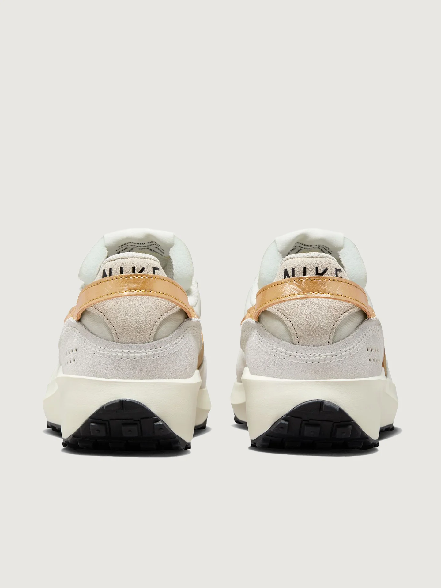 Wmns Nike Waffle Debut Ess - LT Orewood Brn/Metallic Gold-Sail-Black - Image 7