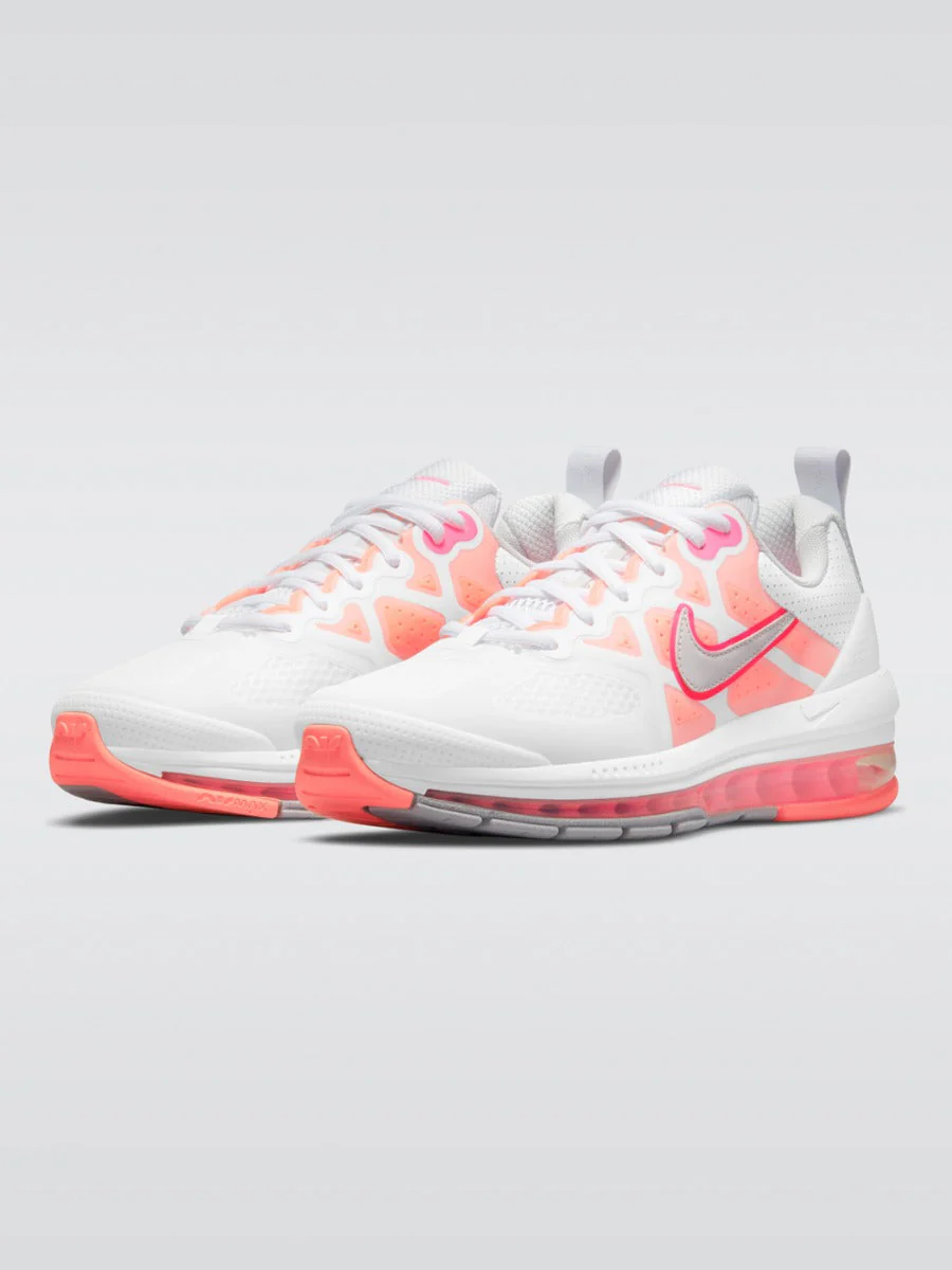 Air Max Genome Sneaker - White/Platinum Tint-Bright Mango - Image 2