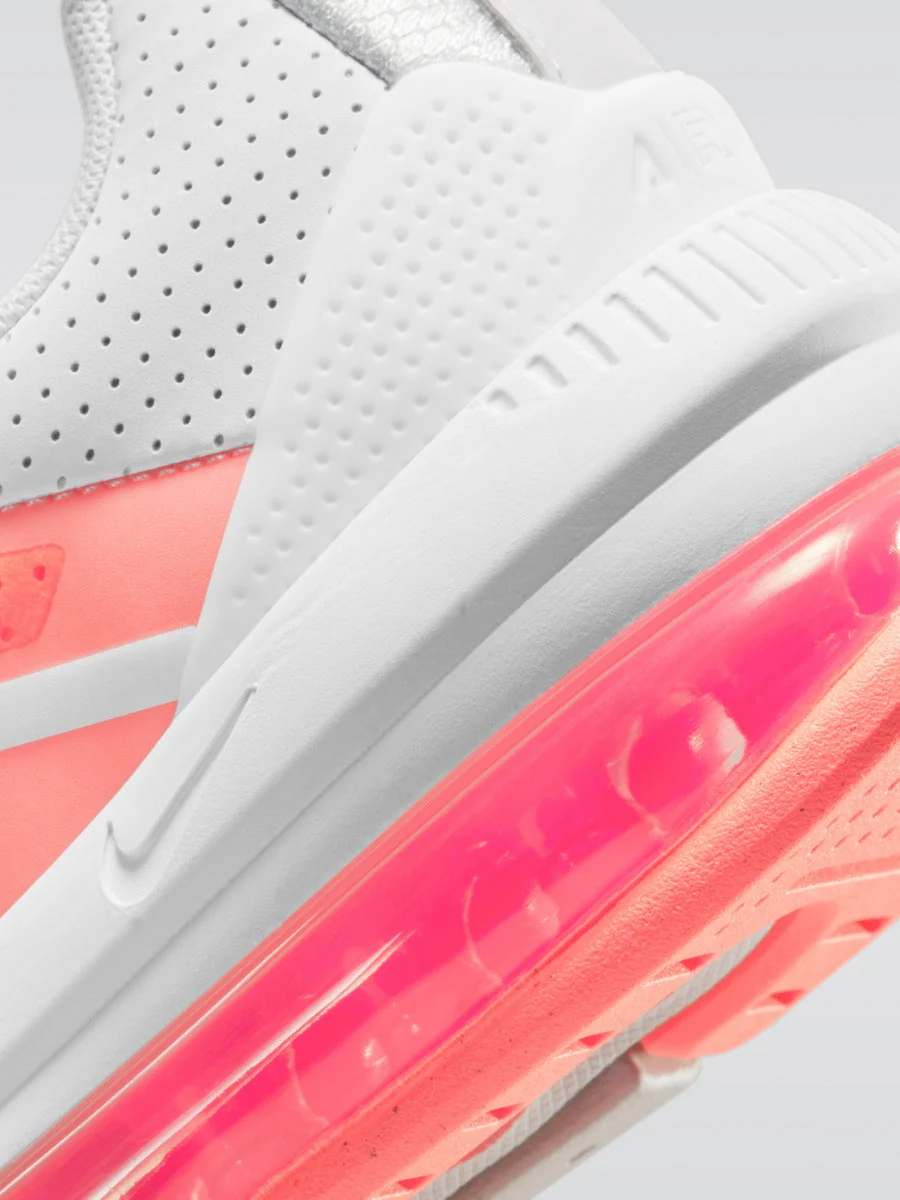 Air Max Genome Sneaker - White/Platinum Tint-Bright Mango - Image 7