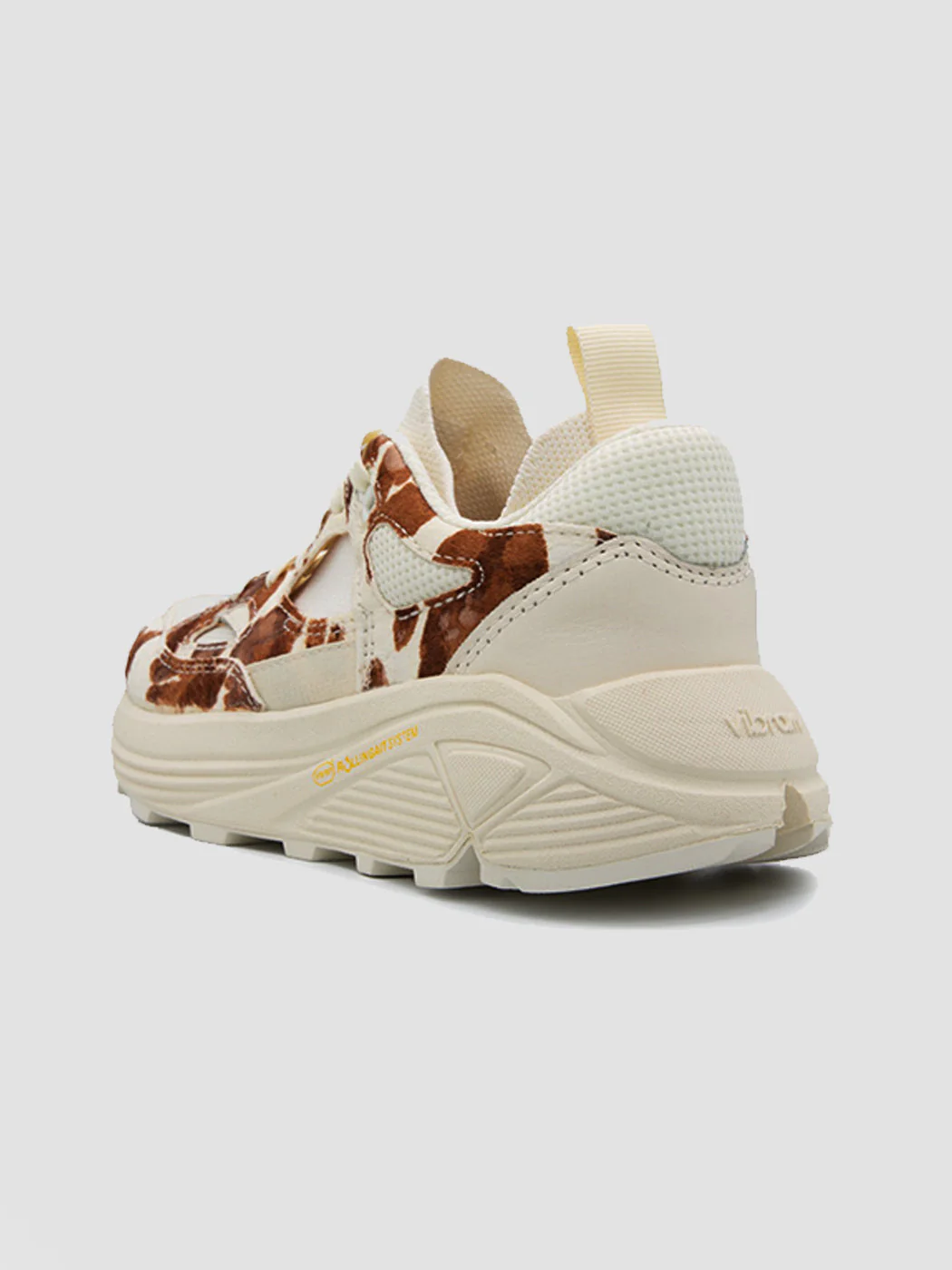 Aura Ponyhair Sneaker - Brown Cow - Image 4