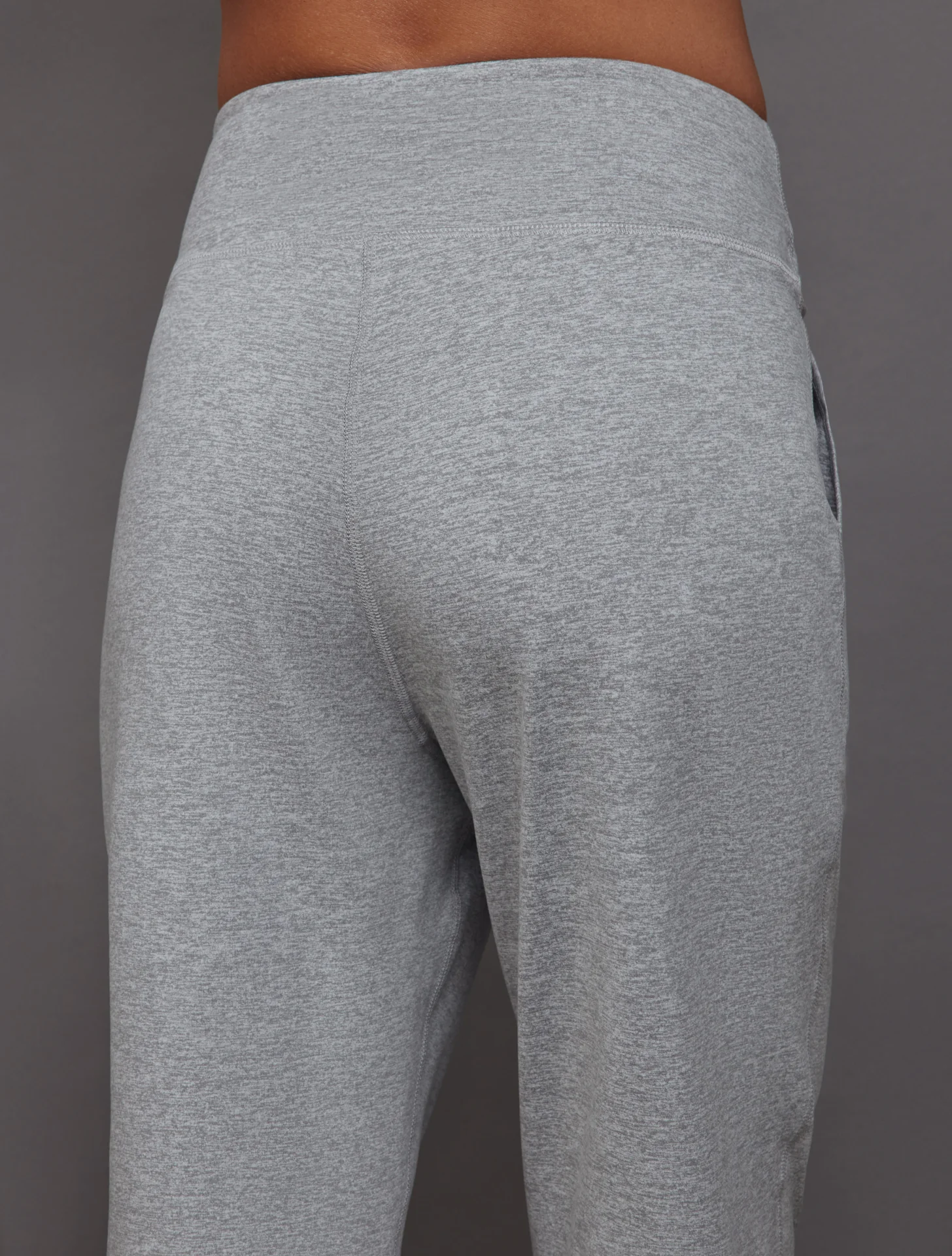 Wrap Jogger in Melt - Silver Heather - Image 5