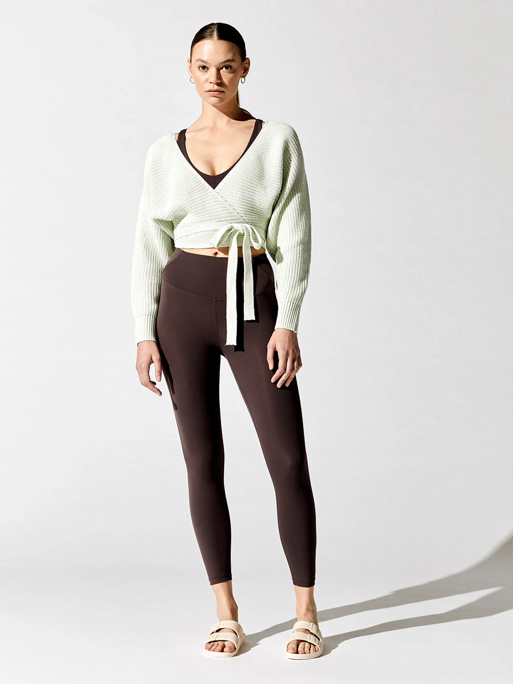 Wrap Top - White Sage - Image 4