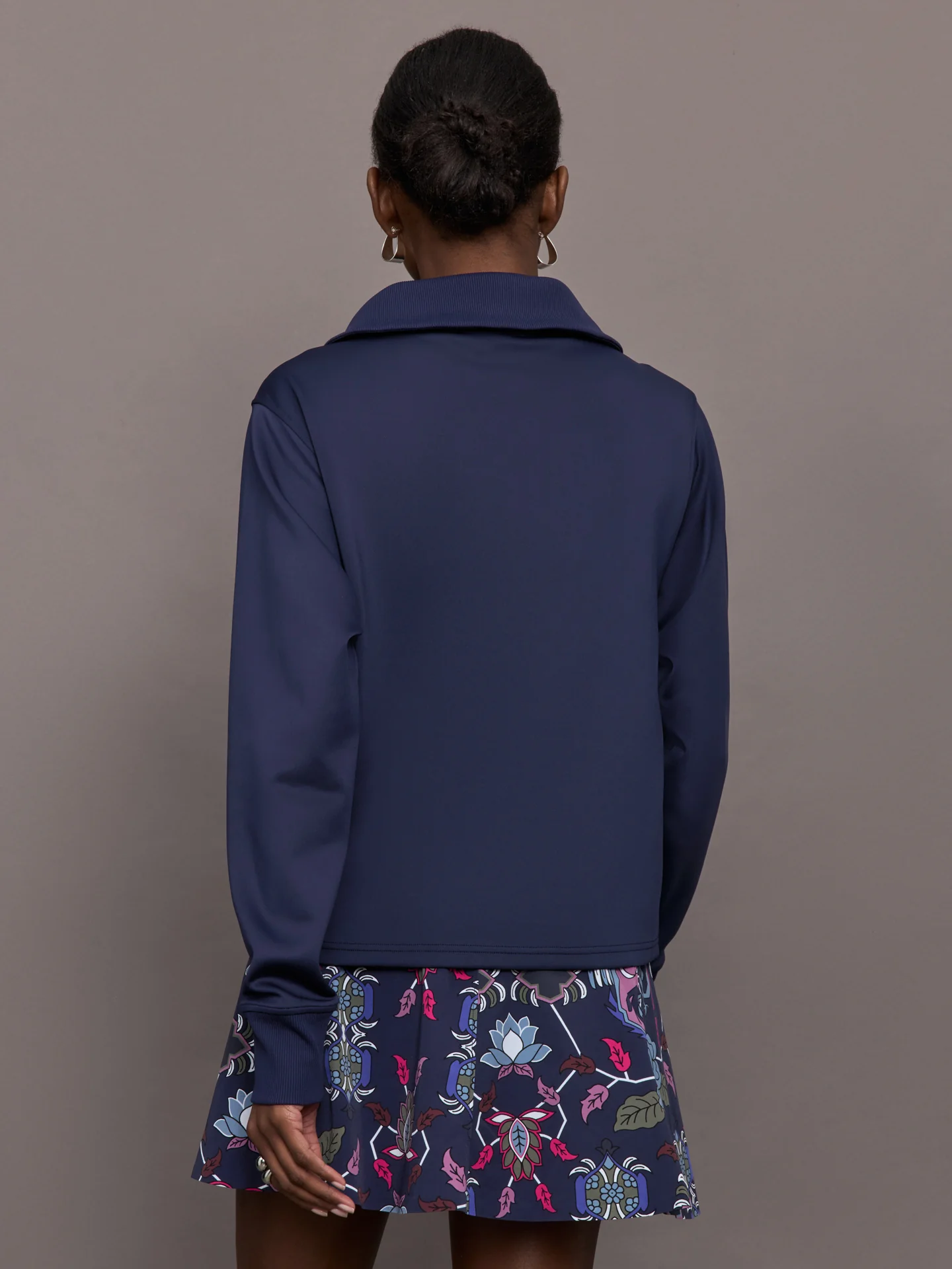 Wren 1/4 Zip - Maltese Blue - Image 4
